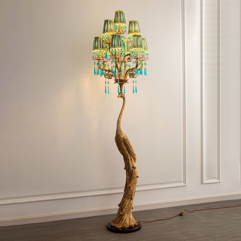 Pavona zewnętrzna lampa stojąca