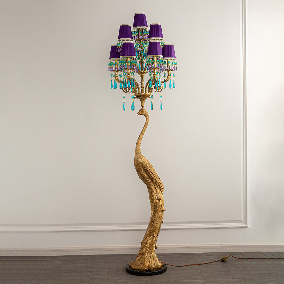 Pavona zewnętrzna lampa stojąca