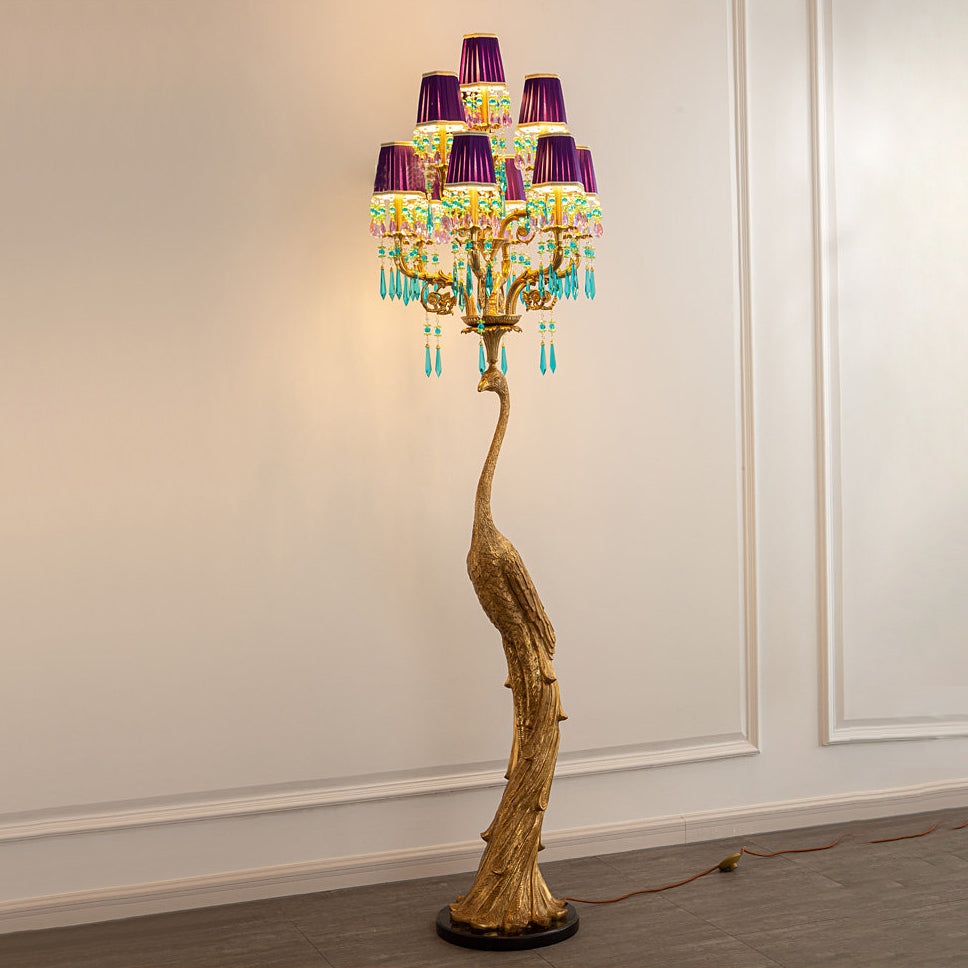 Pavona zewnętrzna lampa stojąca