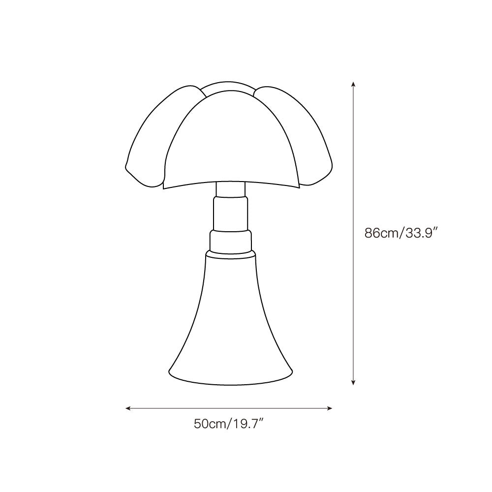 Flaria lampa stołowa
