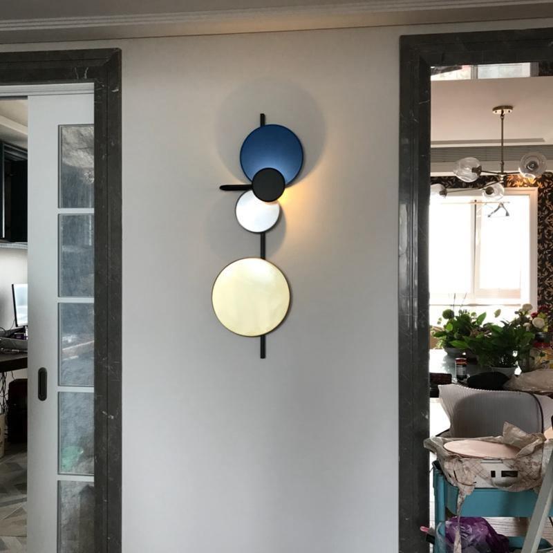 Mirq kinkiet z magnetycznymi dyskami artystycznymi