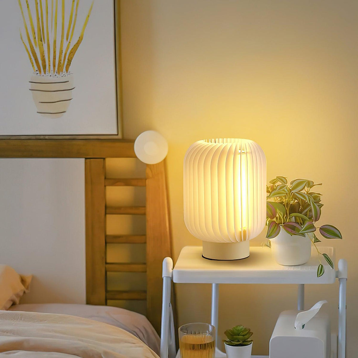 Thal Organic lampy stołowe z płótna