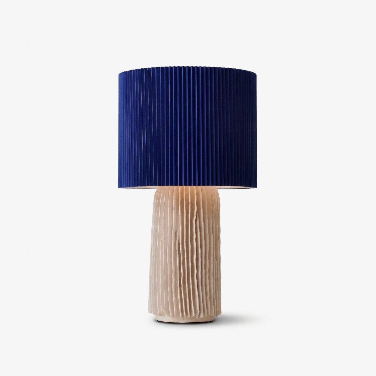 Lampa stołowa Adrielle z plisą