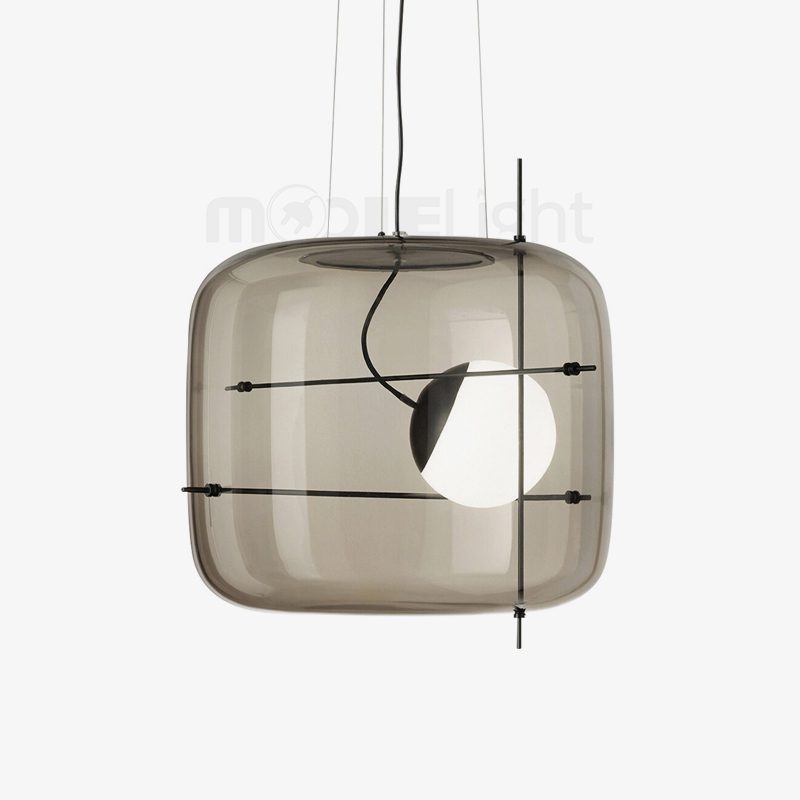 Ivex nowoczesna lampa wisząca ze szkła