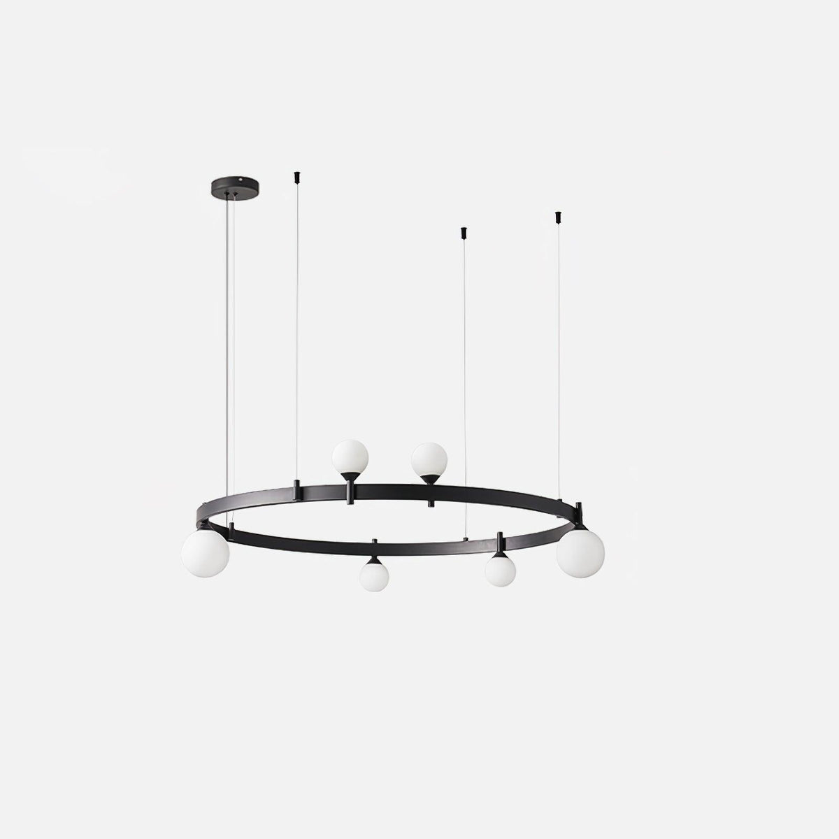 Orel lampa wisząca Round czarna