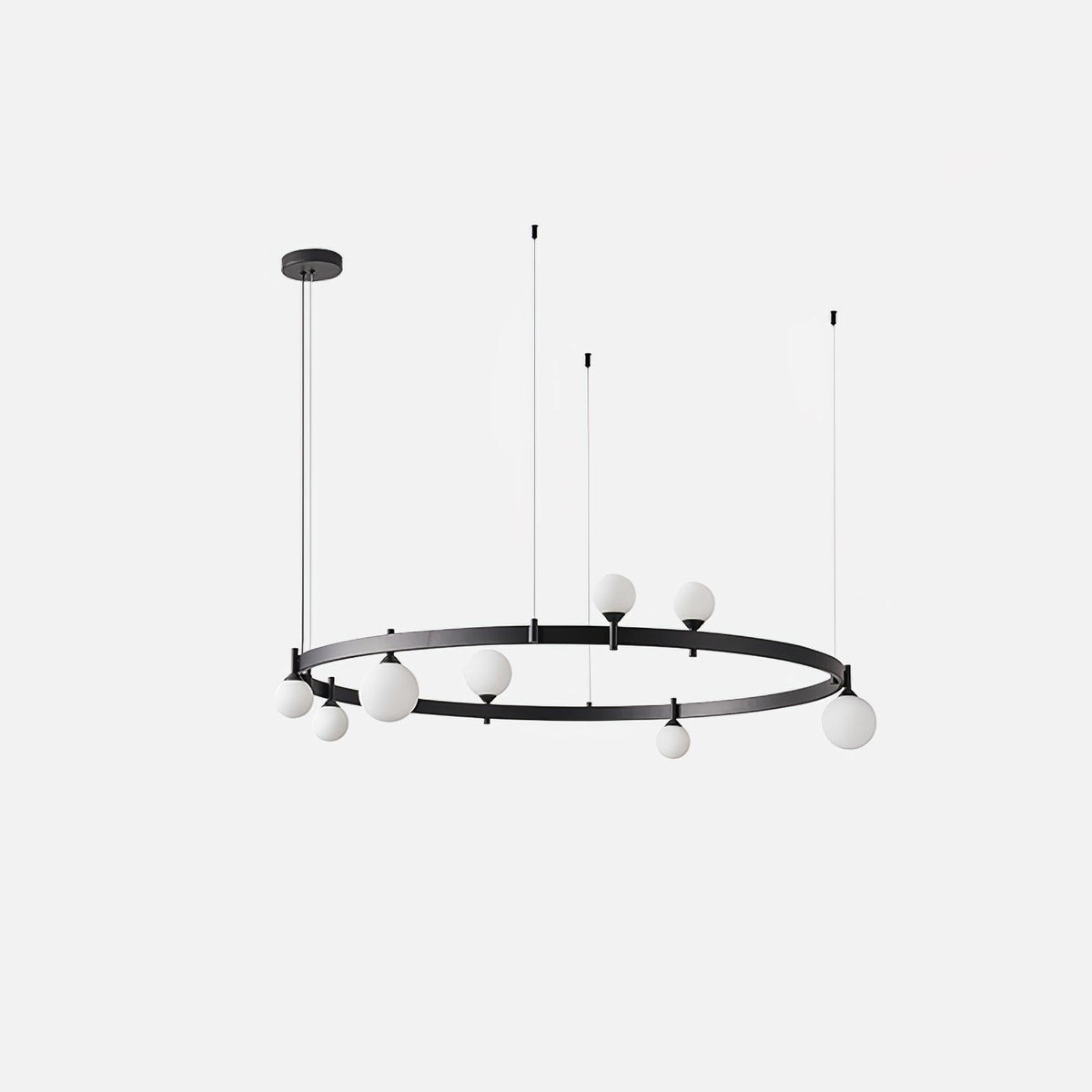 Orel lampa wisząca Round czarna