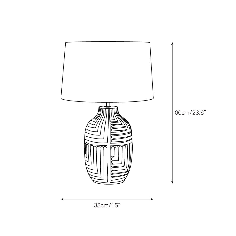 Glyph lampa stołowa