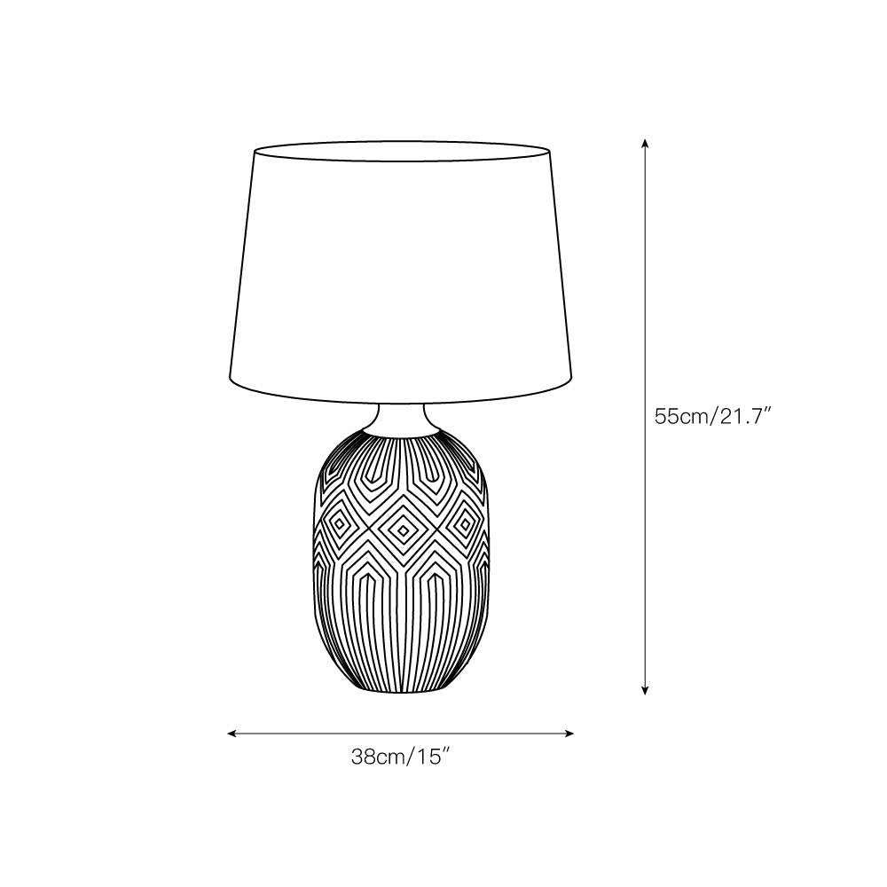 Glyph lampa stołowa