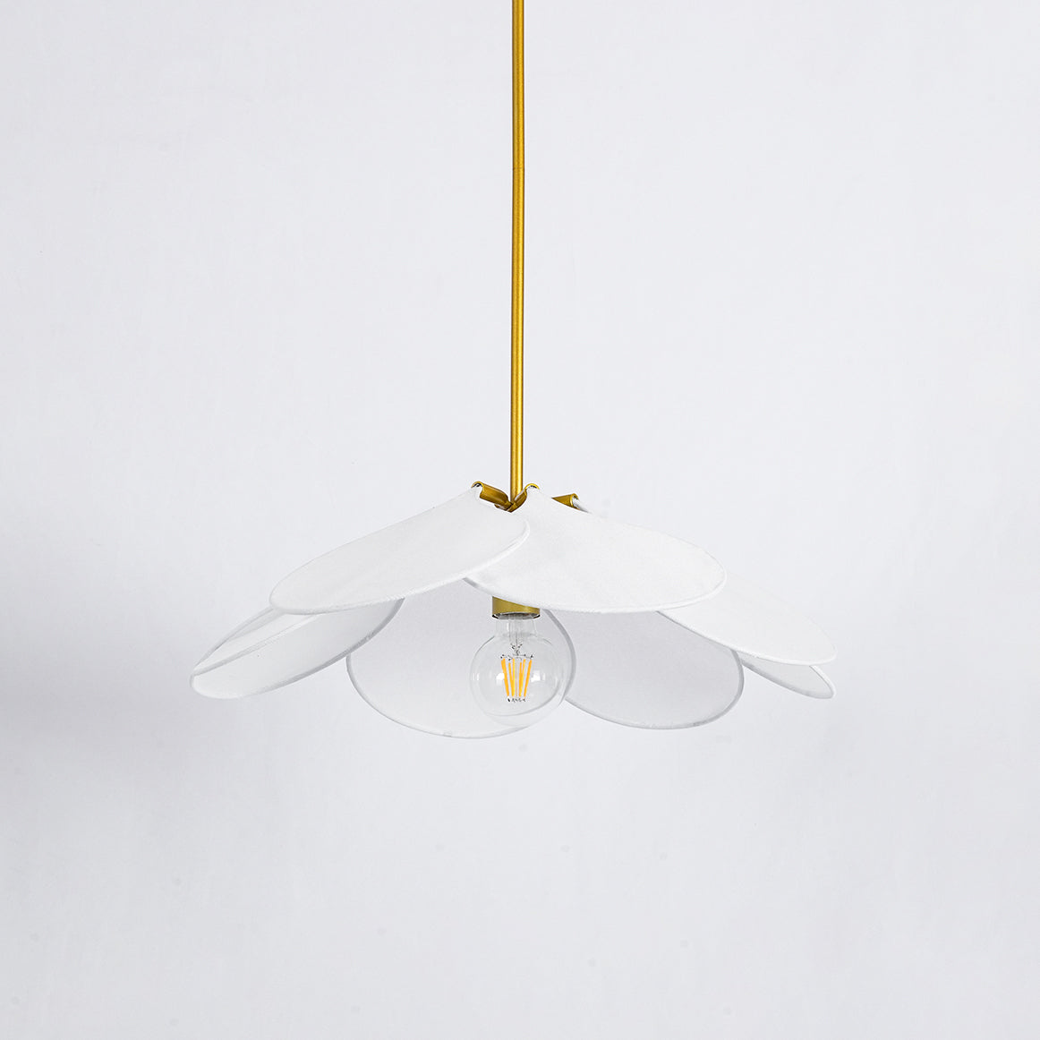 Dax wisząca lampa z płótna inspirowana naturą