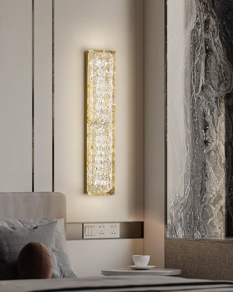 Mavi Prismatic Rectangle Resin Kinkiet ze szkła