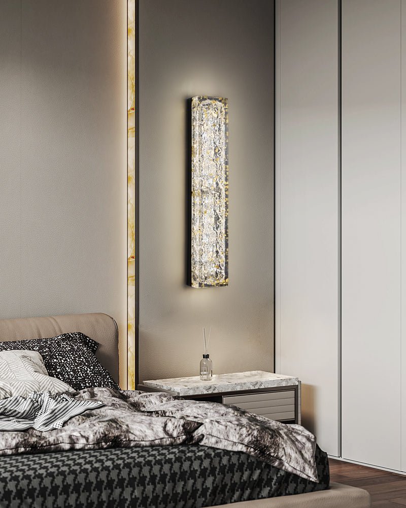 Mavi Prismatic Rectangle Resin Kinkiet ze szkła