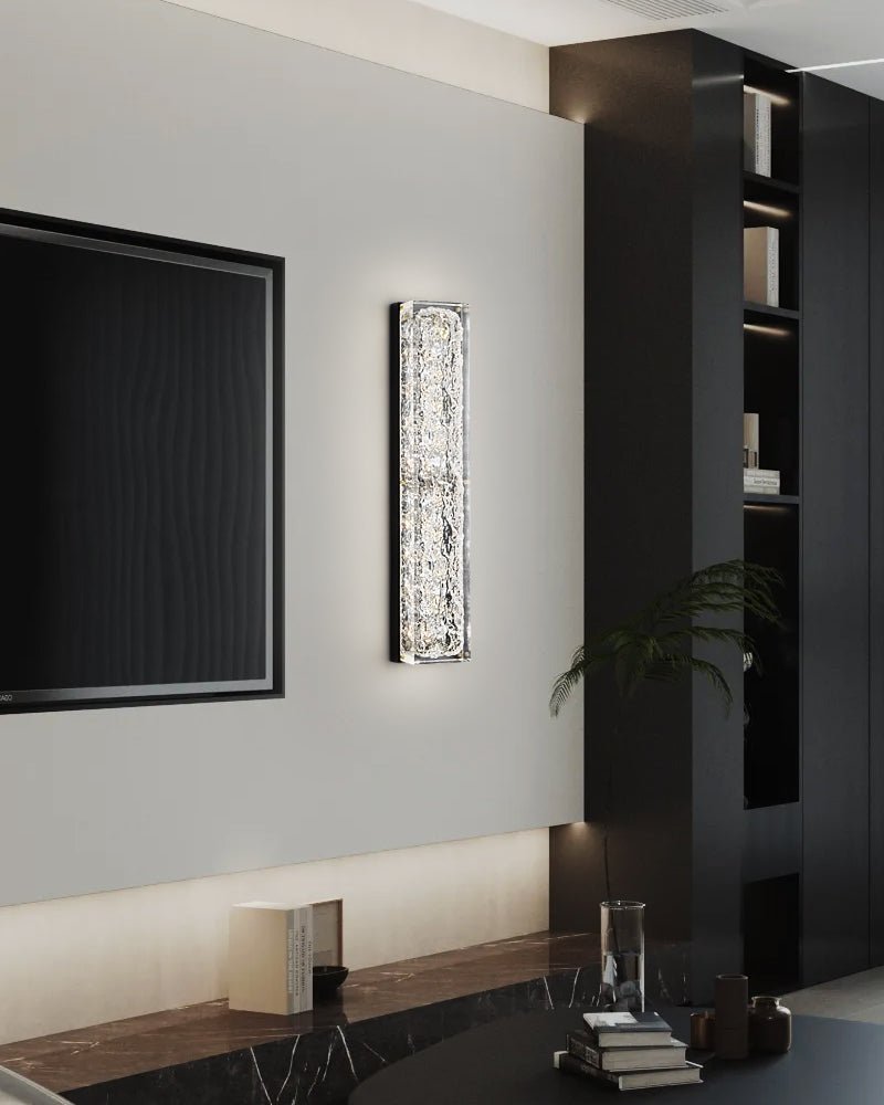 Mavi Prismatic Rectangle Resin Kinkiet ze szkła