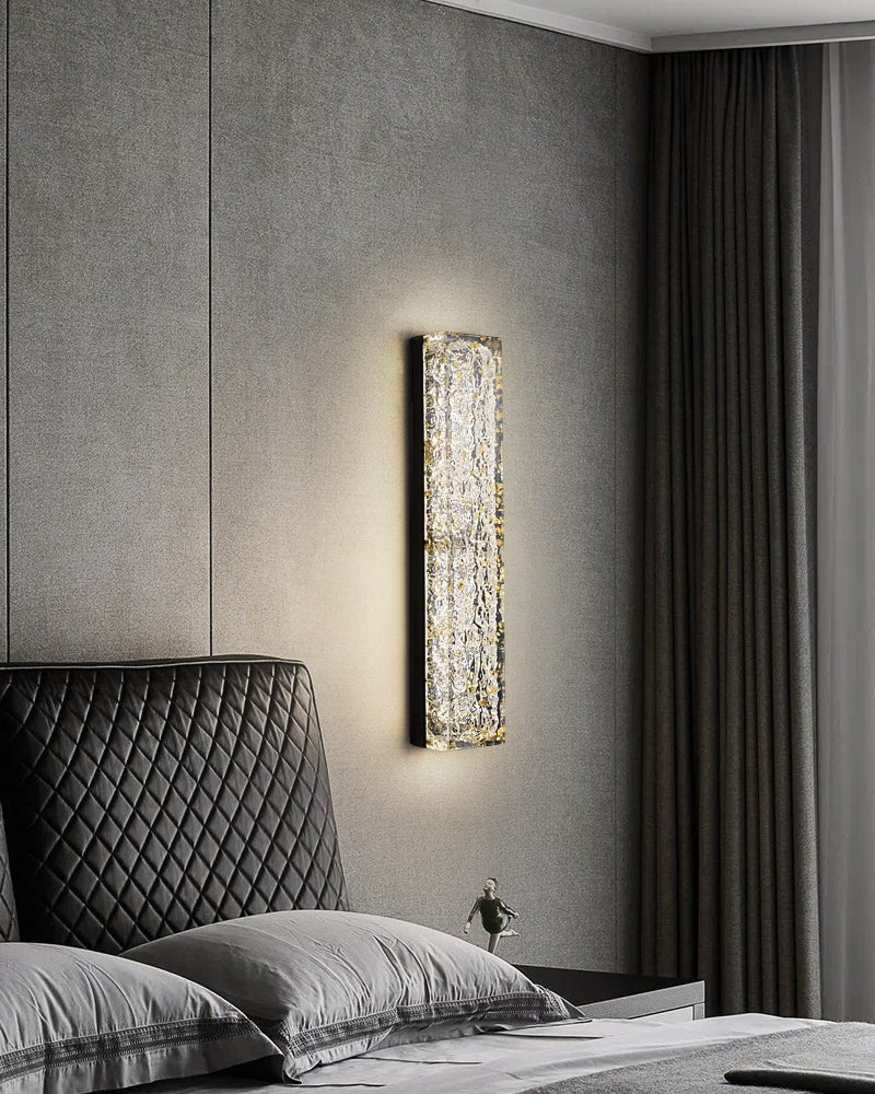 Mavi Prismatic Rectangle Resin Kinkiet ze szkła