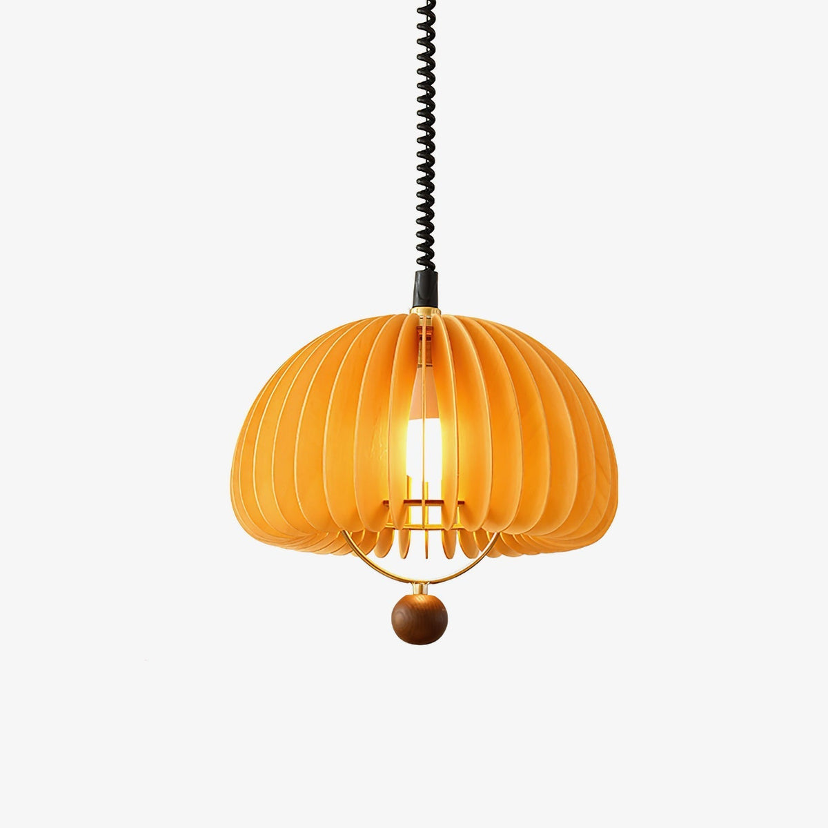 Fisher nowoczesna lampa wisząca ze szkła