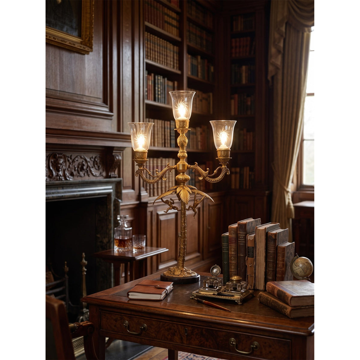 Oreluelle lampa stołowa