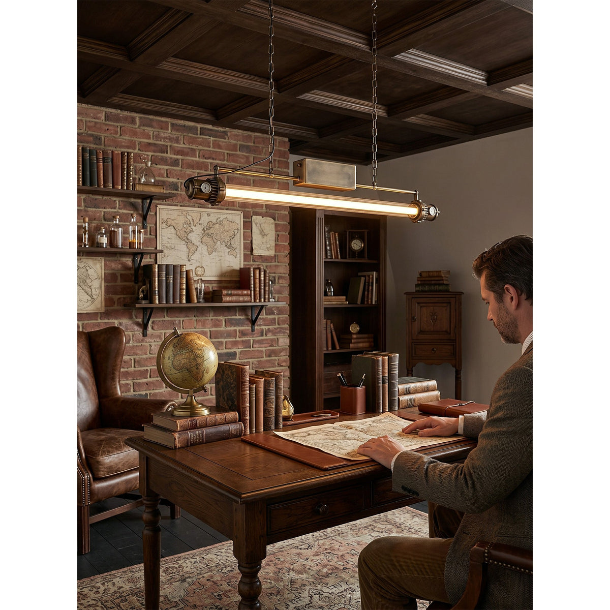 Pemberstone Lampa wisząca liniowa