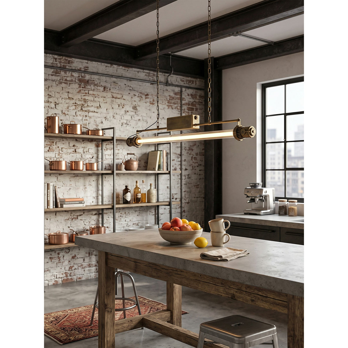 Pemberstone Lampa wisząca liniowa