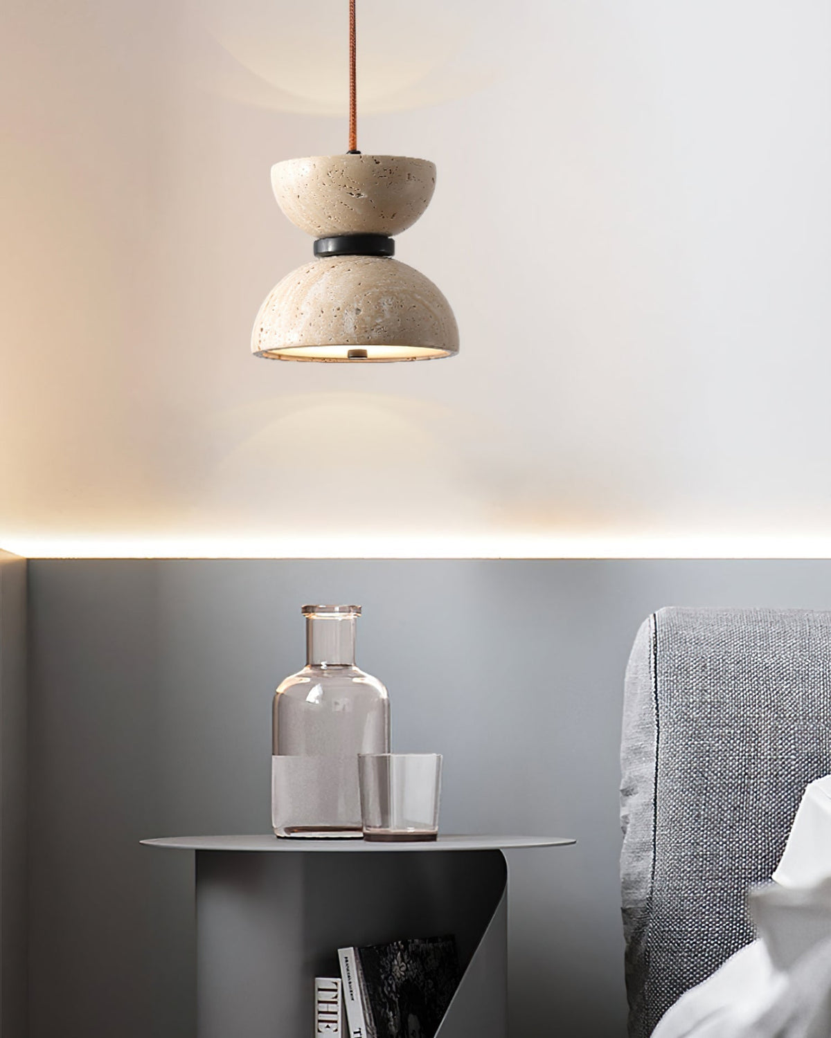 Rivivenne lampa wisząca w kształcie bębna