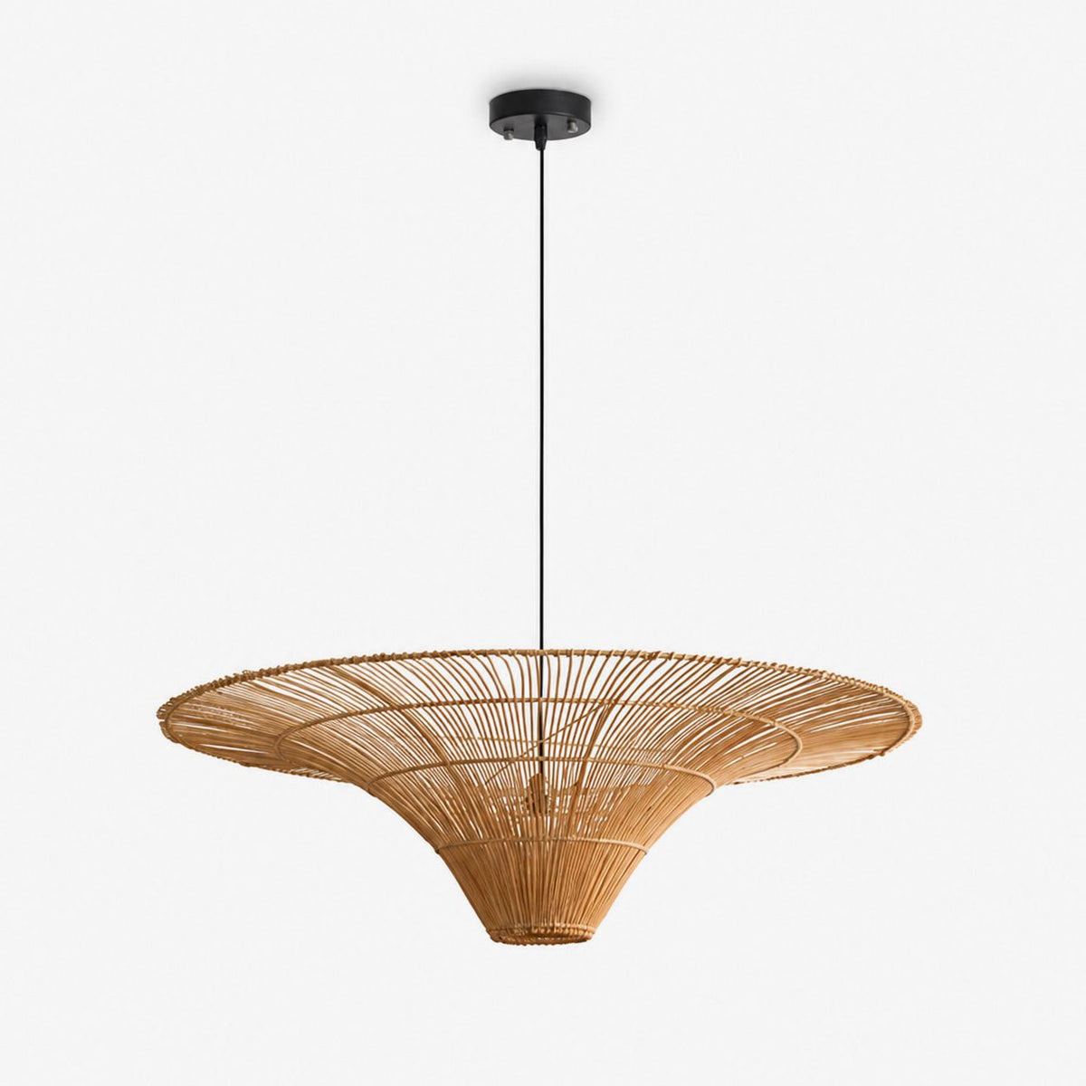 Rattan lampa wisząca