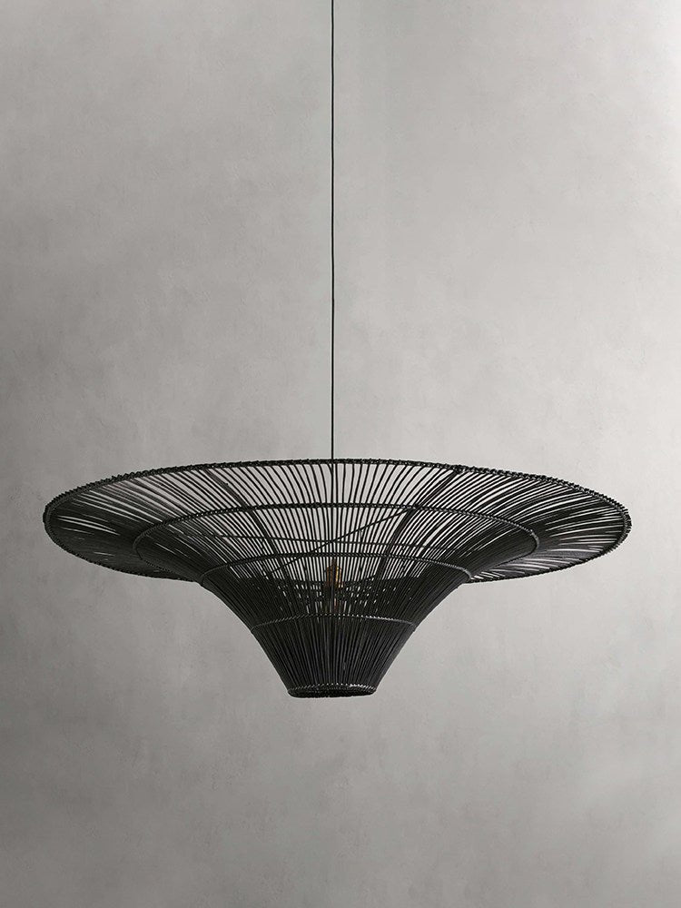 Rattan lampa wisząca