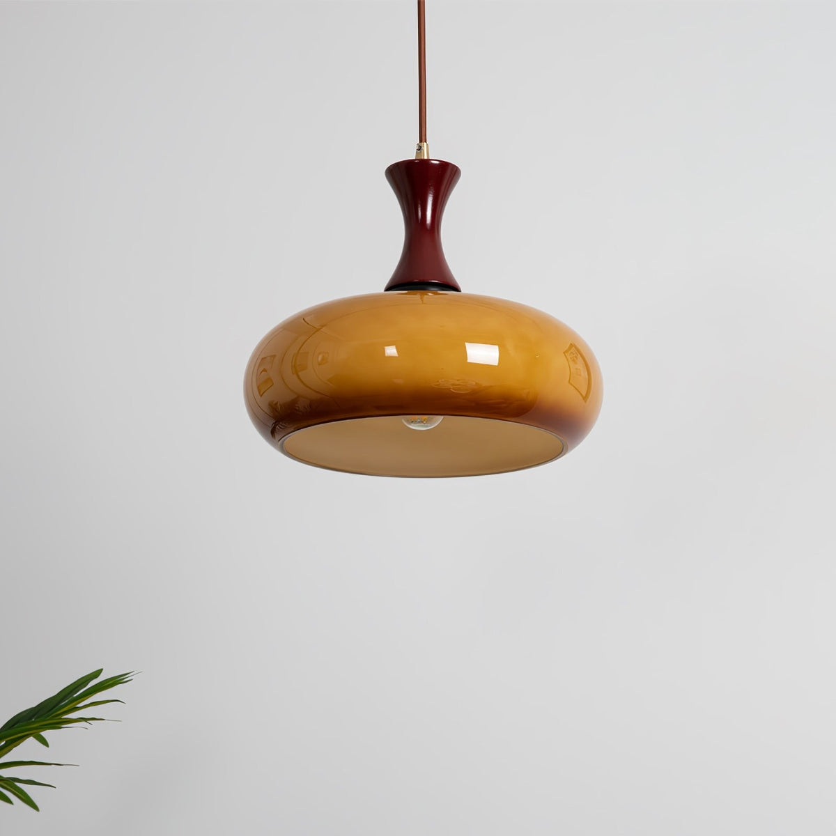 Arisha vintage żyrandol ze szkła salon