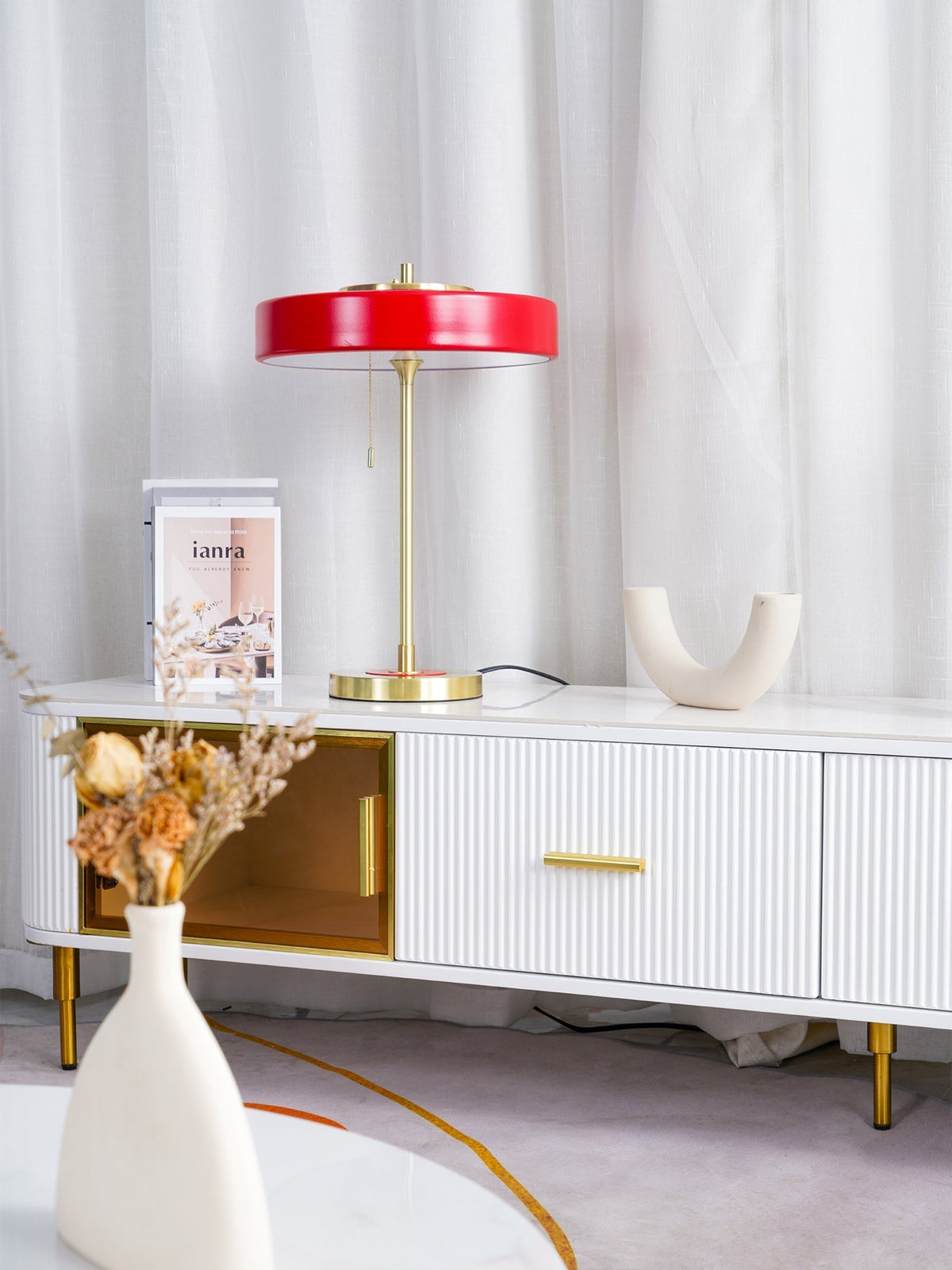 Paula nowoczesna lampa stołowa