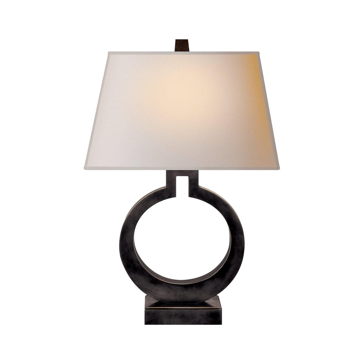 Vantor minimalistyczna lampa stołowa ze szkła