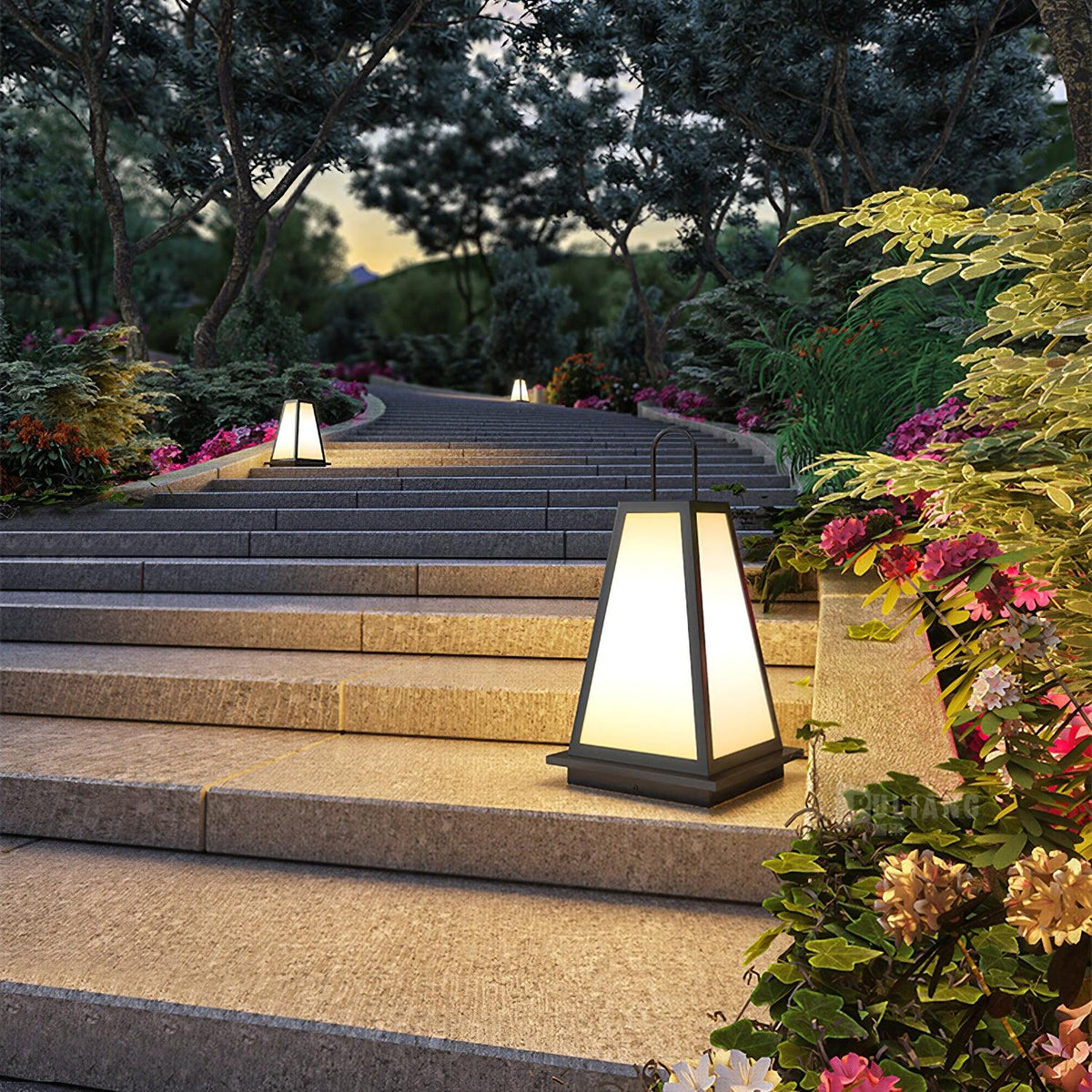 Cilo minimalistyczna zewnętrzna lampa stojąca