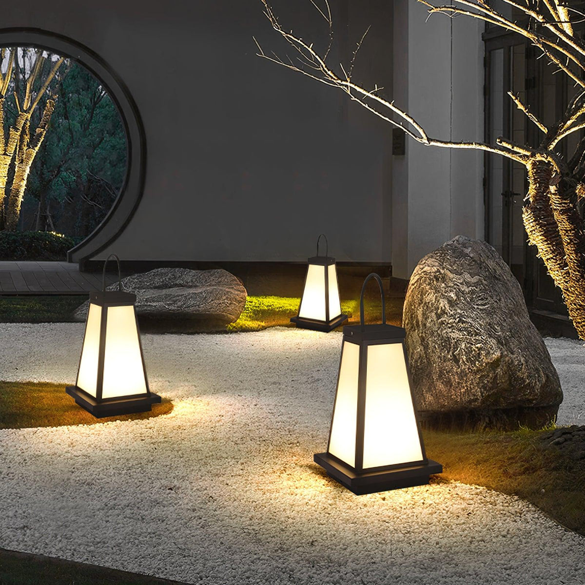 Cilo minimalistyczna zewnętrzna lampa stojąca