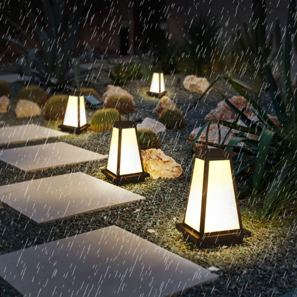 Cilo minimalistyczna zewnętrzna lampa stojąca