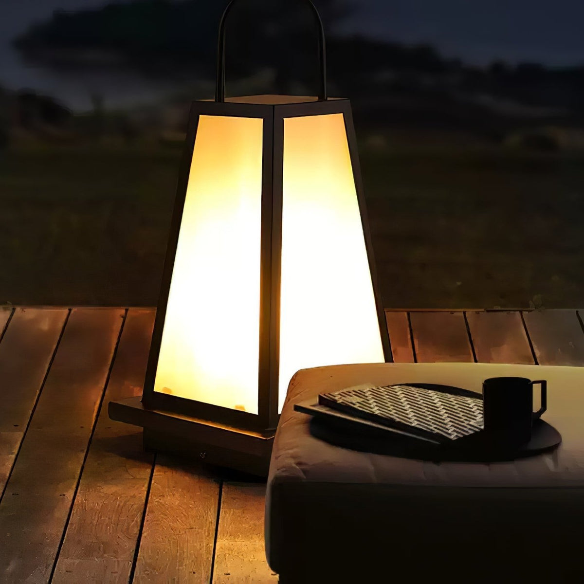 Cilo minimalistyczna zewnętrzna lampa stojąca