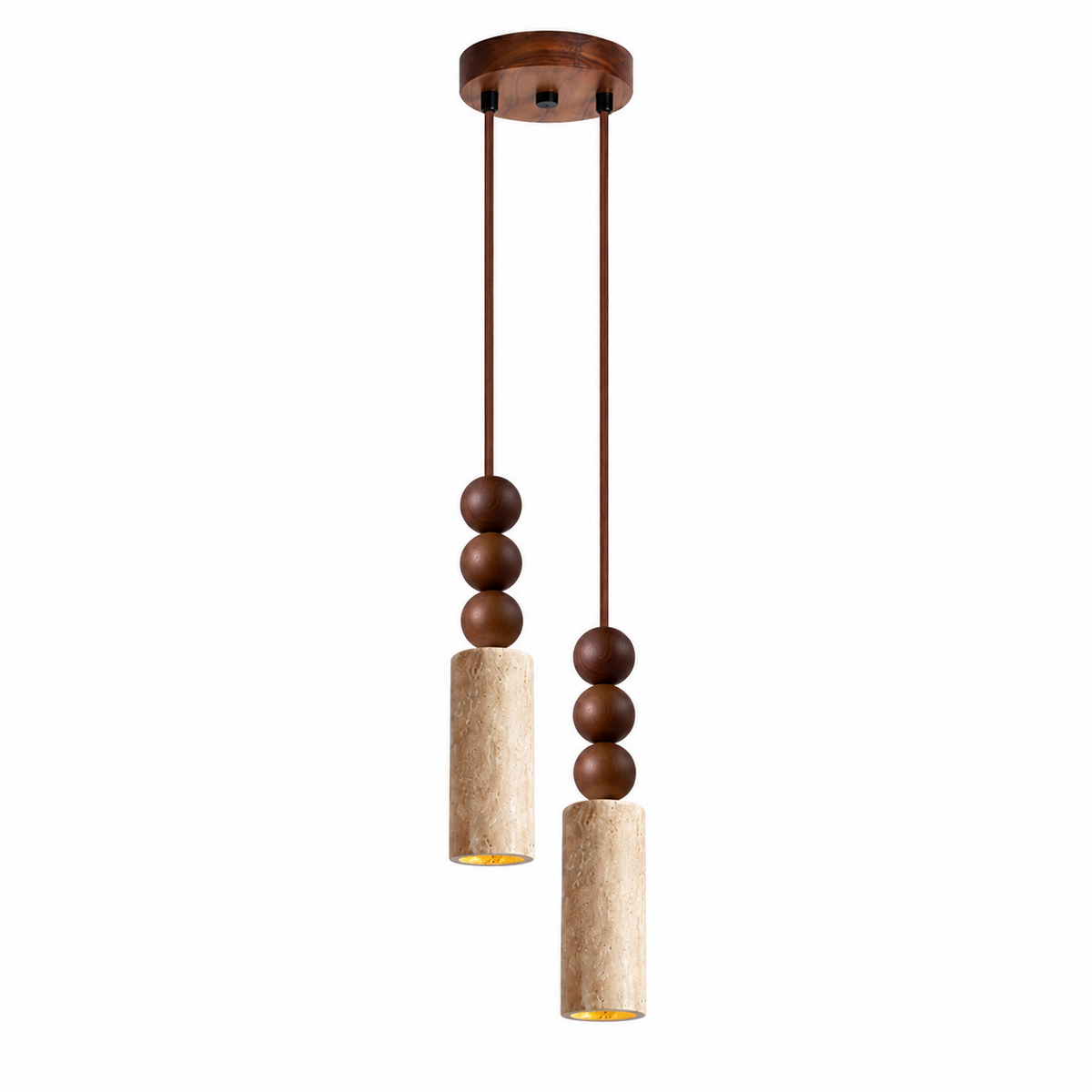 Greshwick Lampa Wisząca Koralikowa