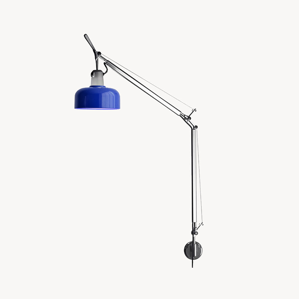 Flamingo kinkiet aluminiowy z ramieniem obrotowym minimalistyczny do czytania w sypialni | Cielum