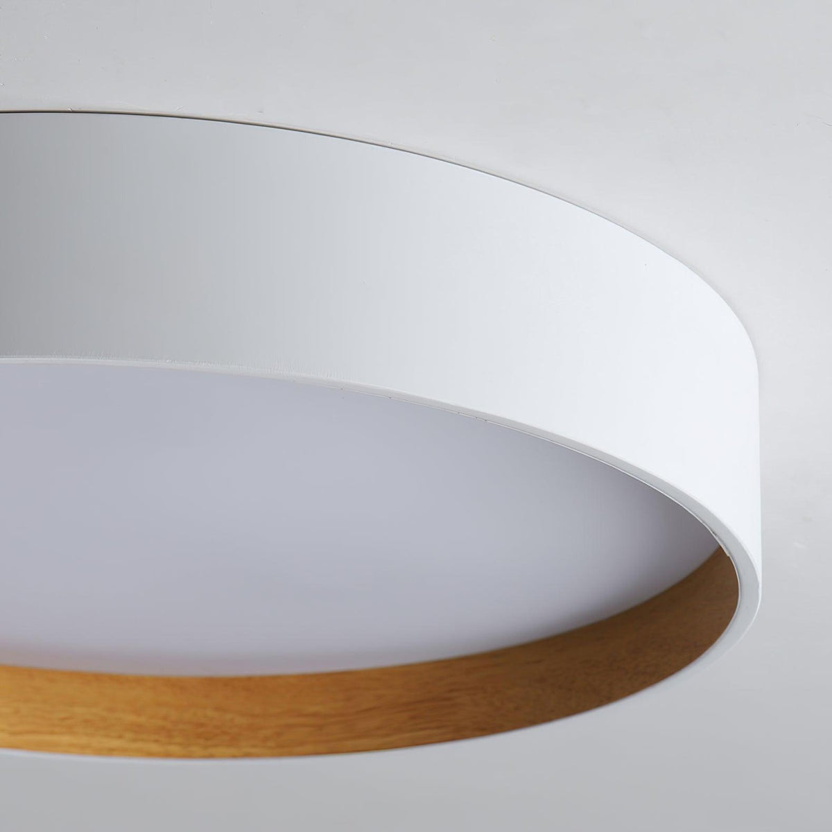 Cirarena nowoczesna minimalistyczna okrągła lampa sufitowa