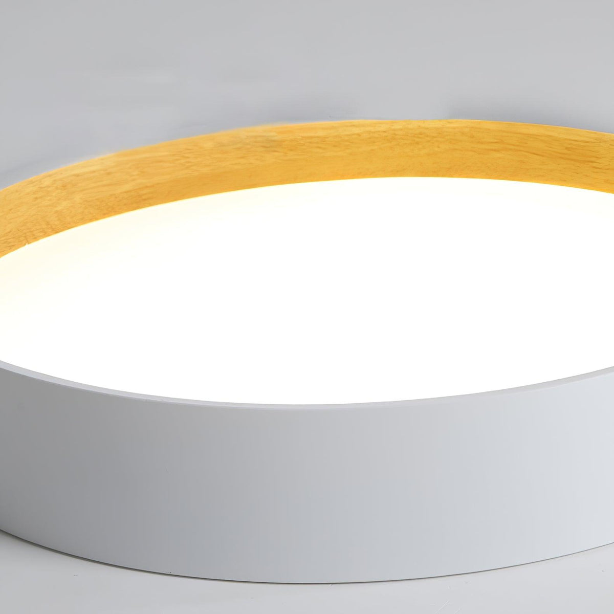 Cirarena nowoczesna minimalistyczna okrągła lampa sufitowa