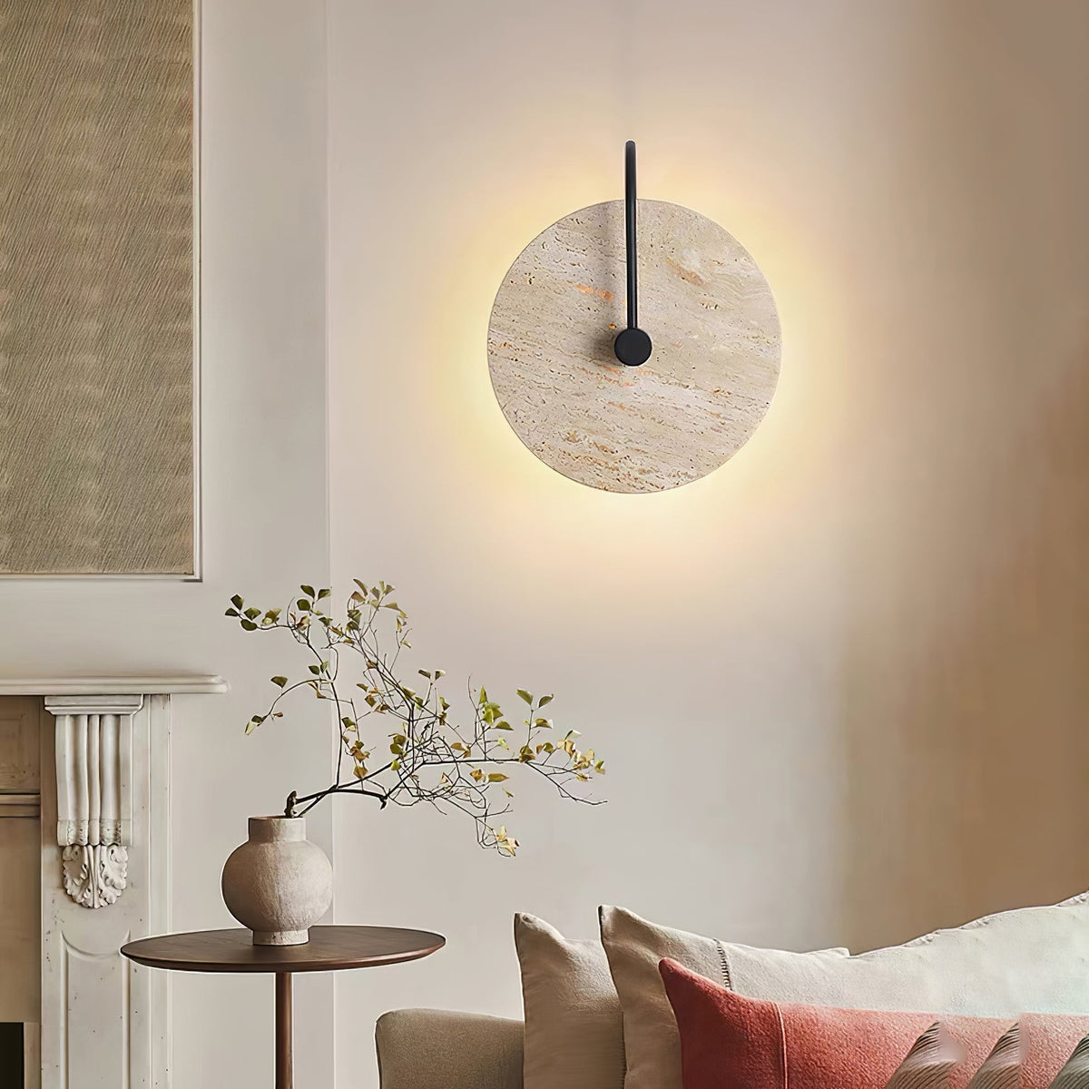 Ulsk Travertine kinkiet