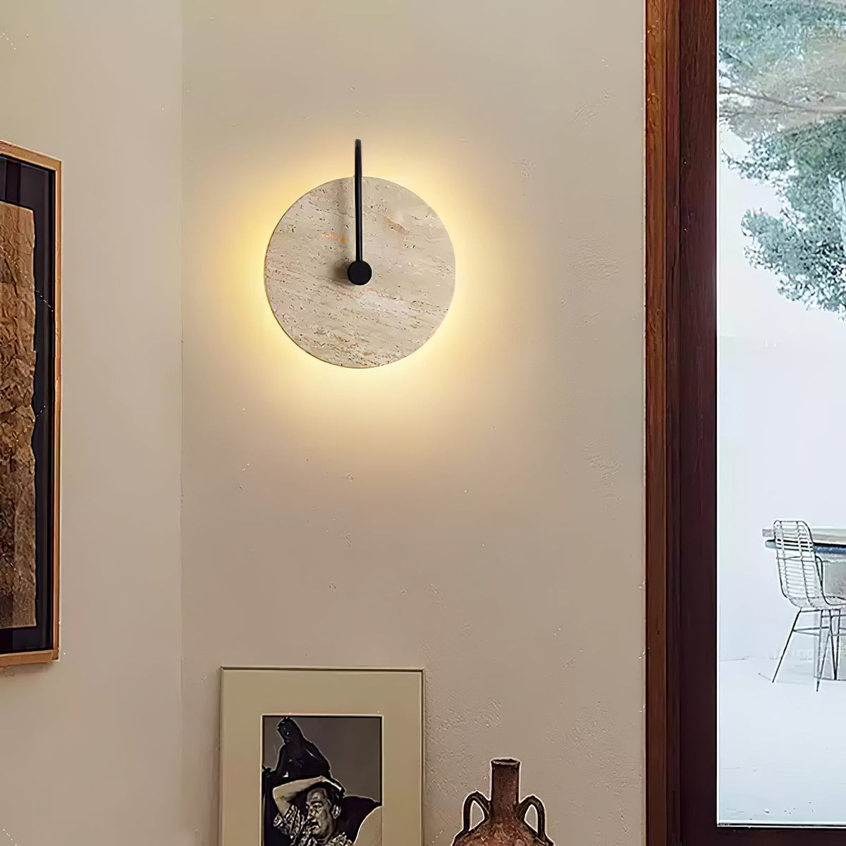 Ulsk Travertine kinkiet