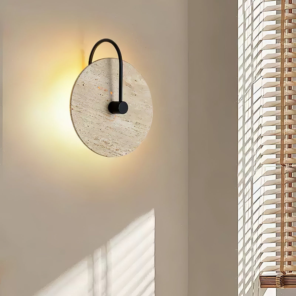 Ulsk Travertine kinkiet