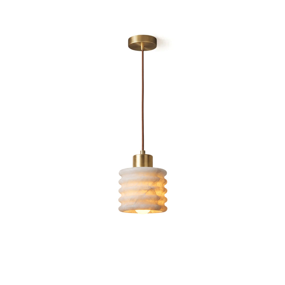 Keldenstone Lampa wisząca alabastrowa