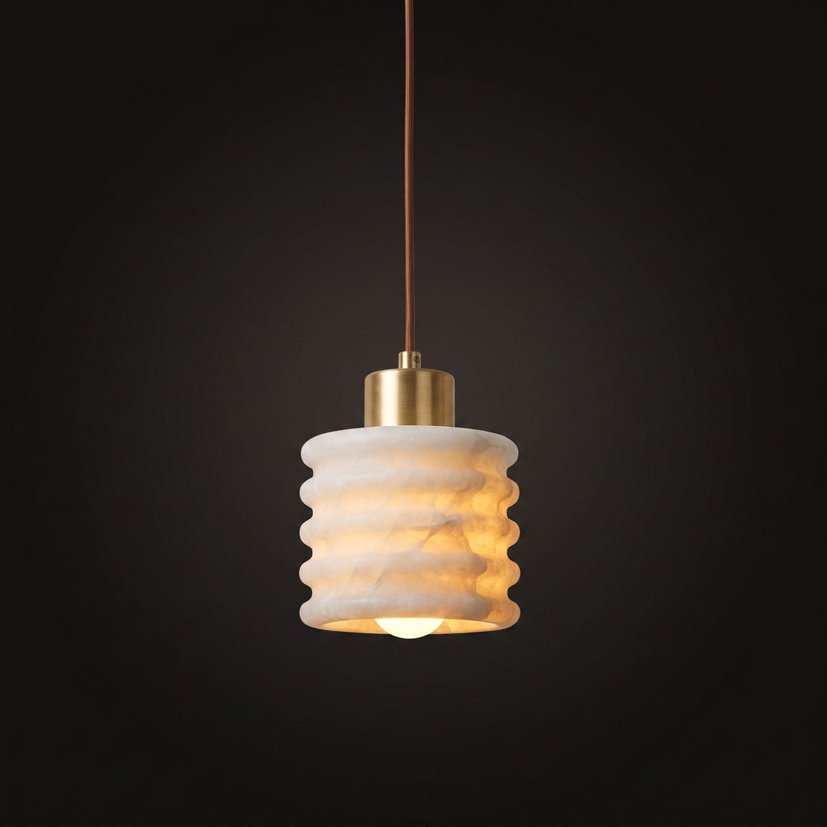 Keldenstone Lampa wisząca alabastrowa
