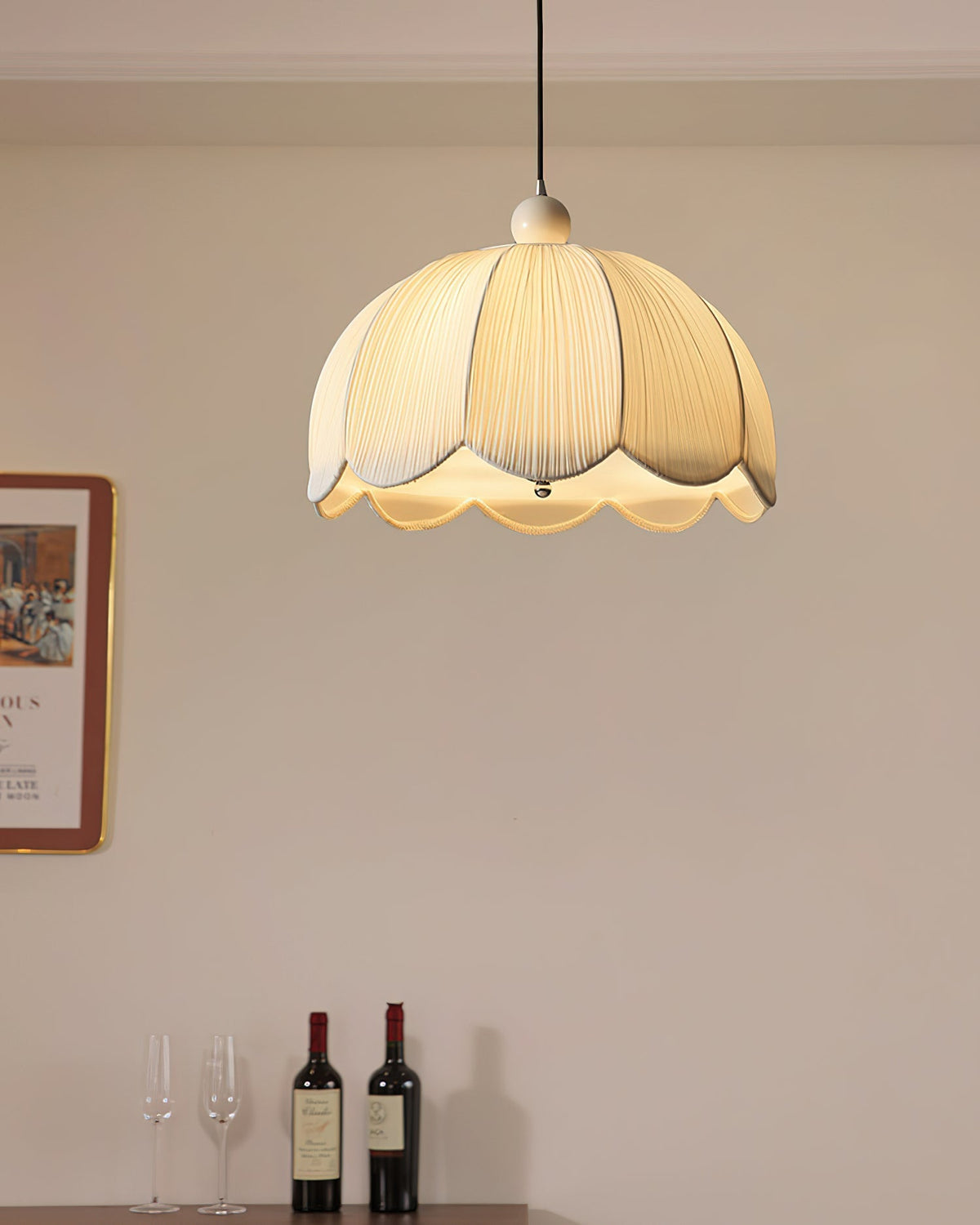 Oreliena lampa wisząca