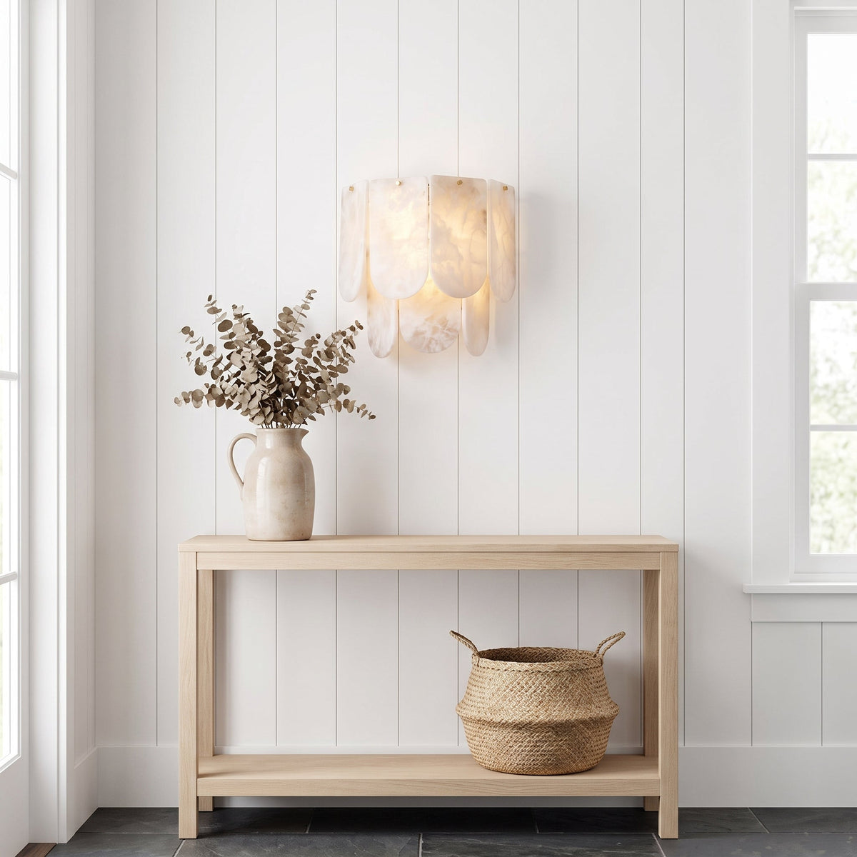 Ormondcombe Kinkiet Kafelkowy Z Alabastru