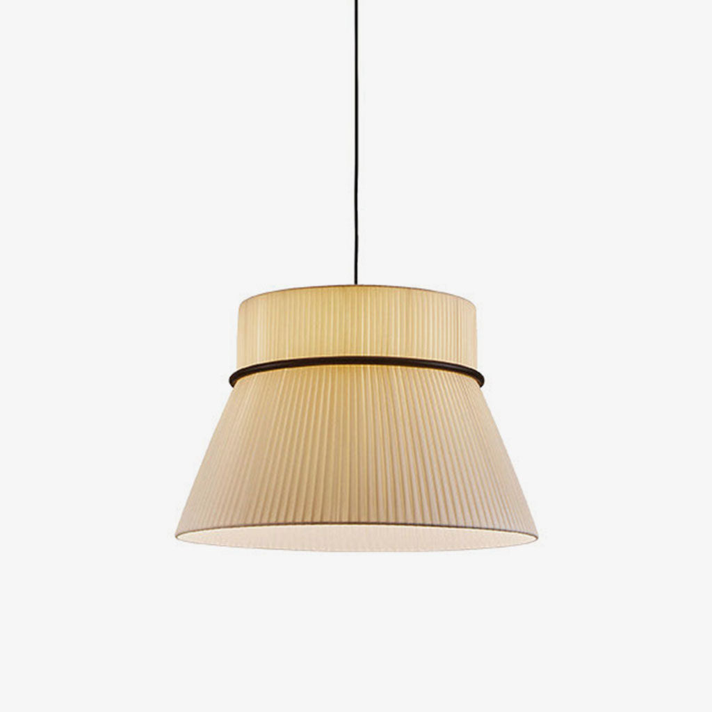 Kestford Lampa wisząca z plisowanej tkaniny