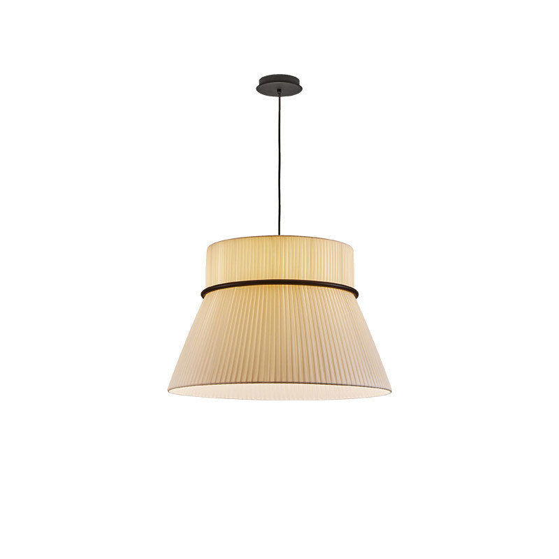 Kestford Lampa wisząca z plisowanej tkaniny