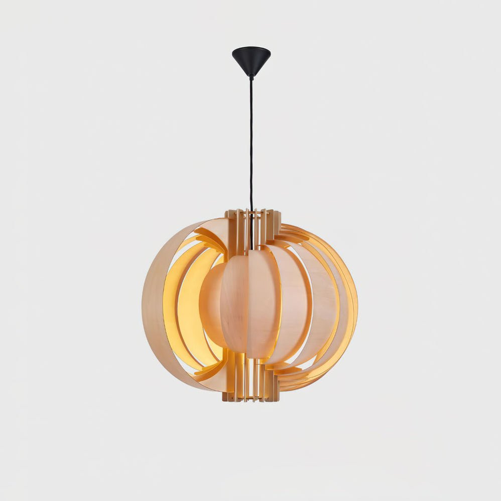 Ivraeus Premium Elegance Ring drewniana lampa wisząca