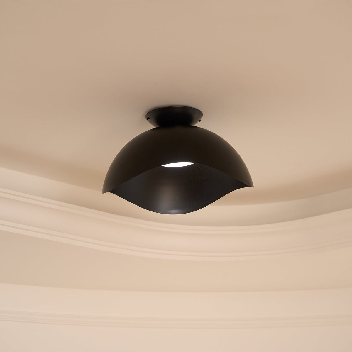 Myox lampa sufitowa w kształcie miski z falami
