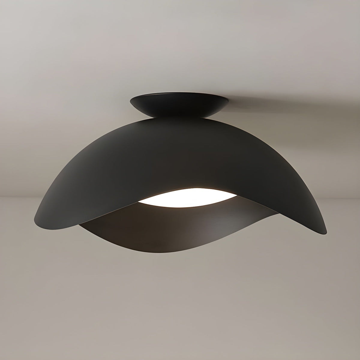 Myox lampa sufitowa w kształcie miski z falami