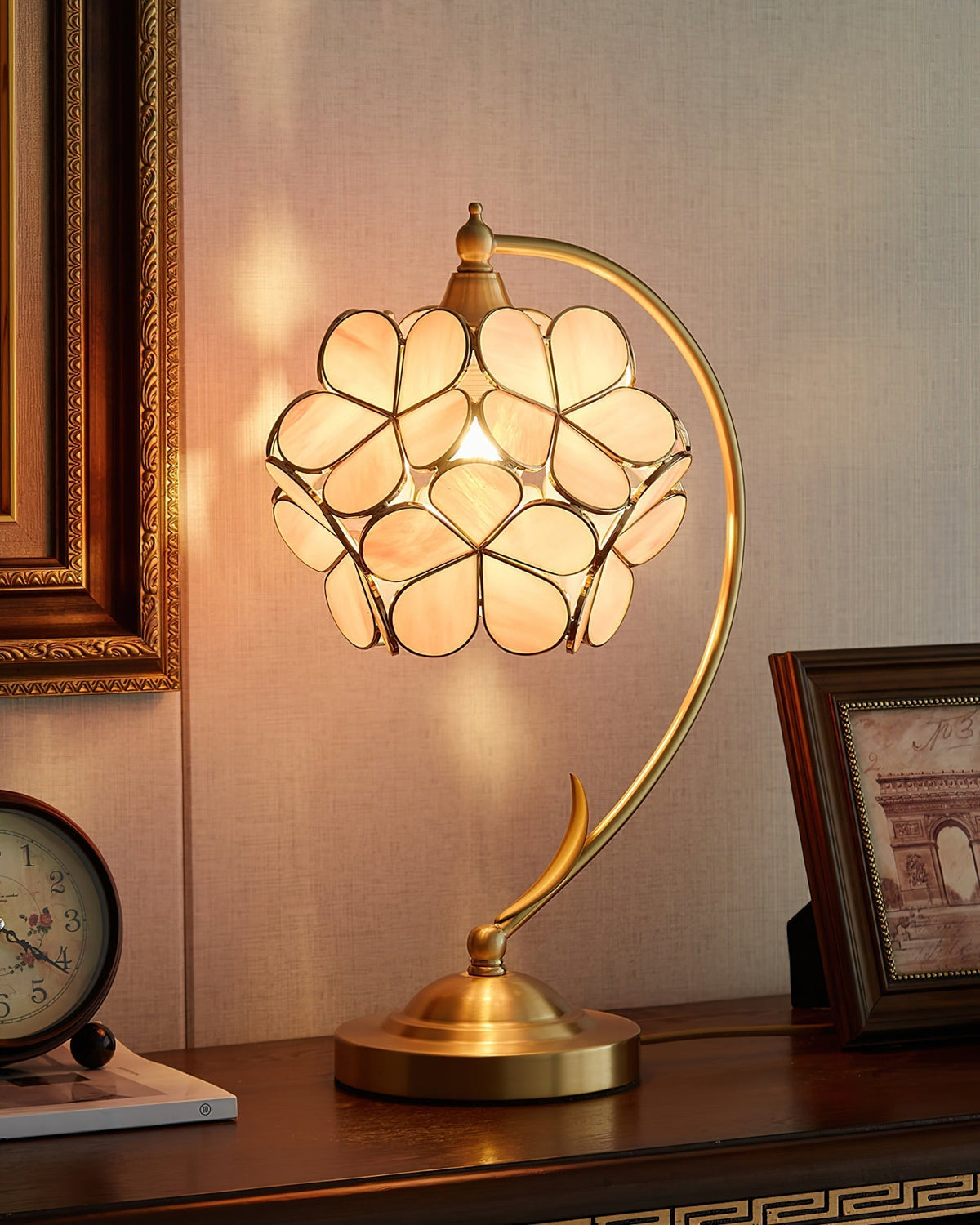 Lampa stołowa Clover Petal