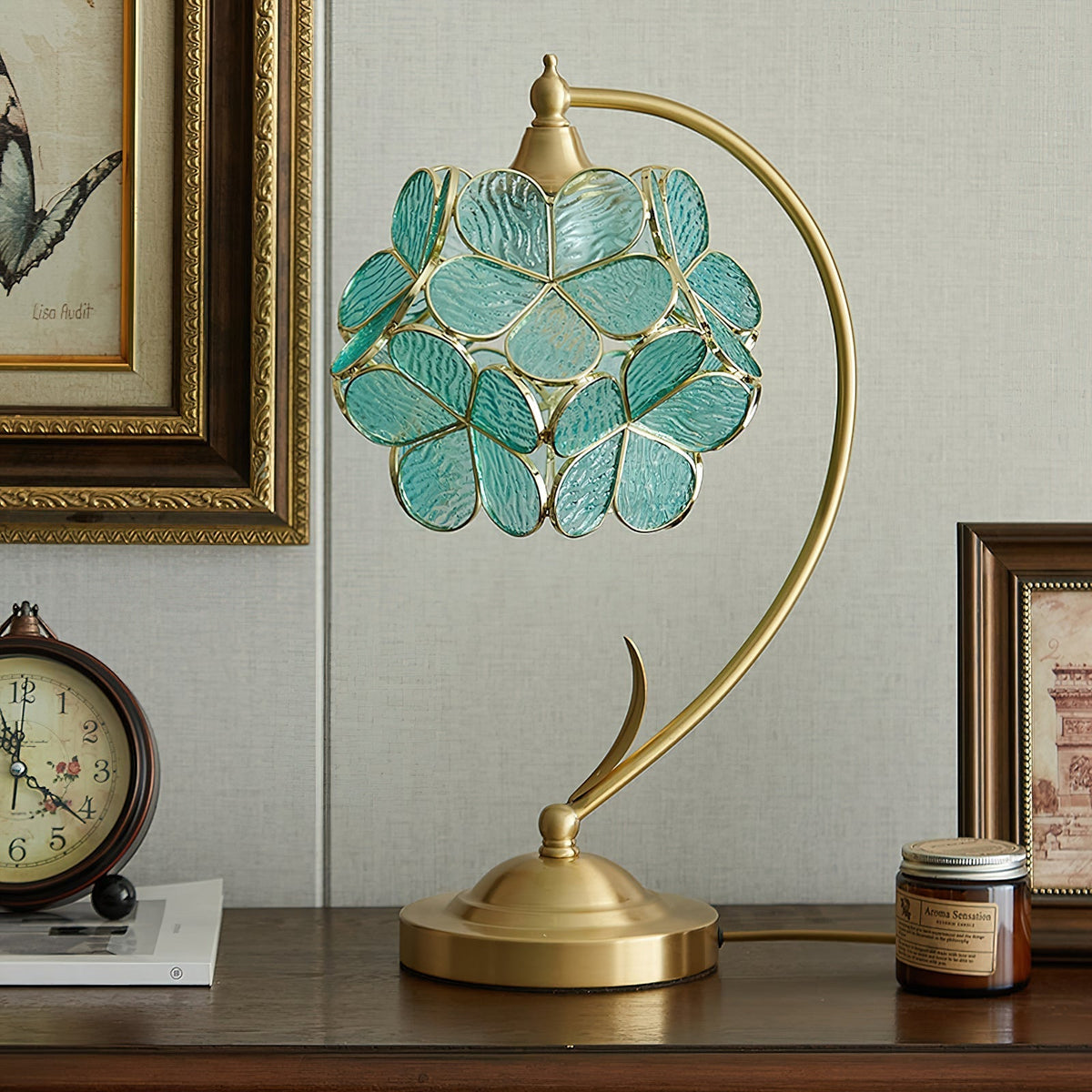 Lampa stołowa Clover Petal