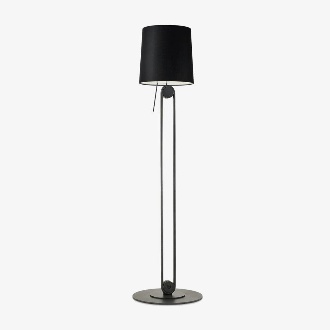 Zarina minimalistyczna lampa stojąca z płótna